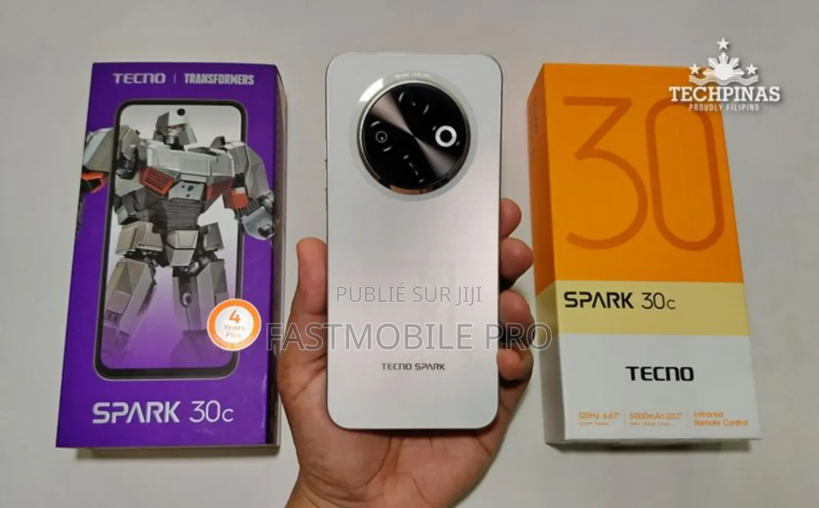 New Tecno Spark 30C 128 GB Blanc