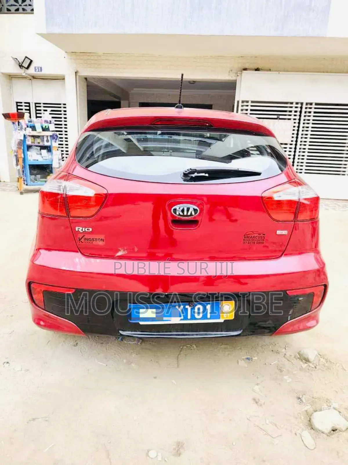 Kia Rio EX 4dr Sedan (1.6L 4cyl 6A) 2017 Rouge
