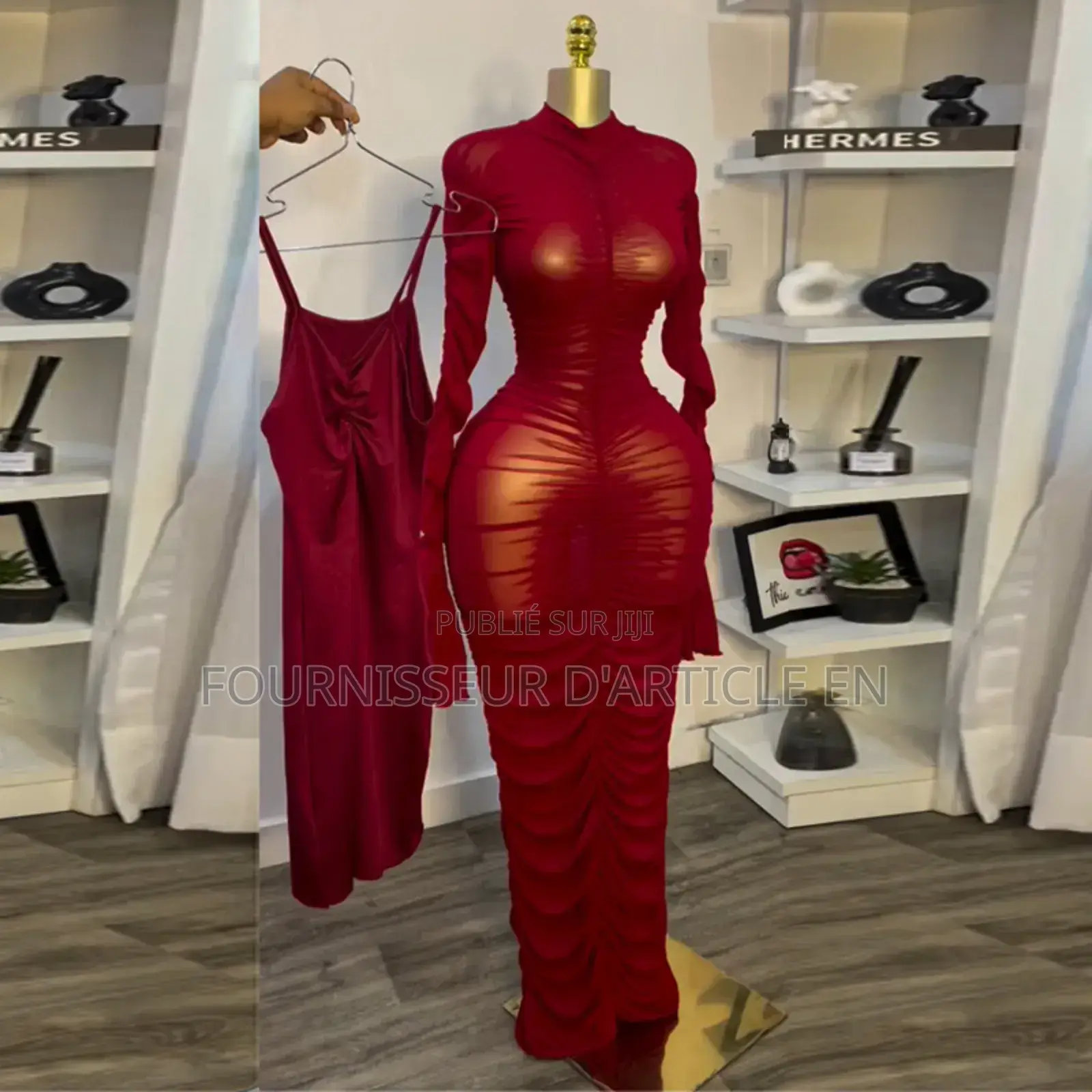 Robe-Maxi Pour Femme