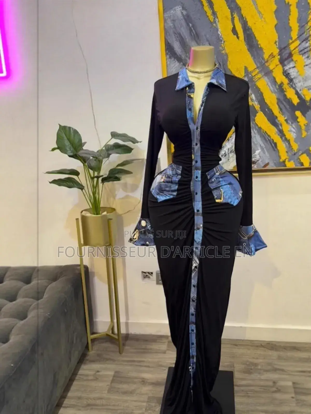 Robe À Manches Longues