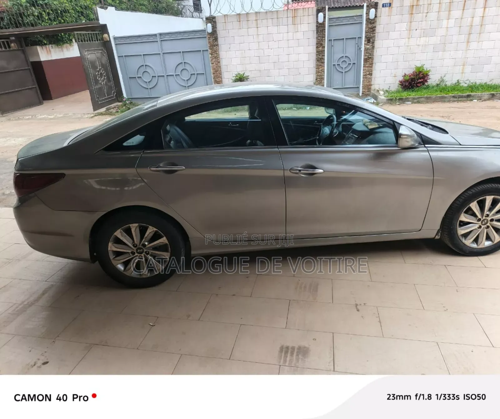 Hyundai Sonata 2015 Gris