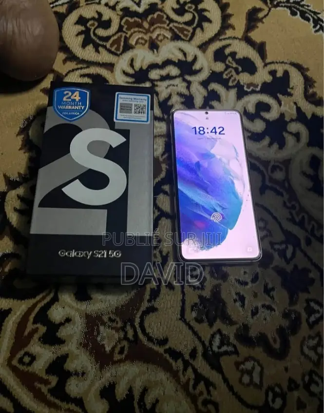 New Samsung Galaxy S21 5G 128 GB Blanc