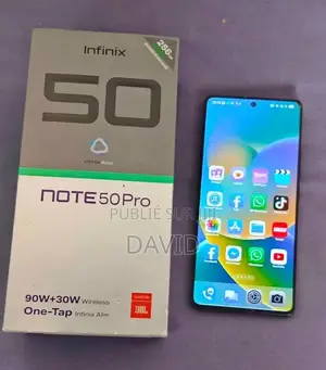 Photo - New Infinix Hot 50 Pro 256 GB Black