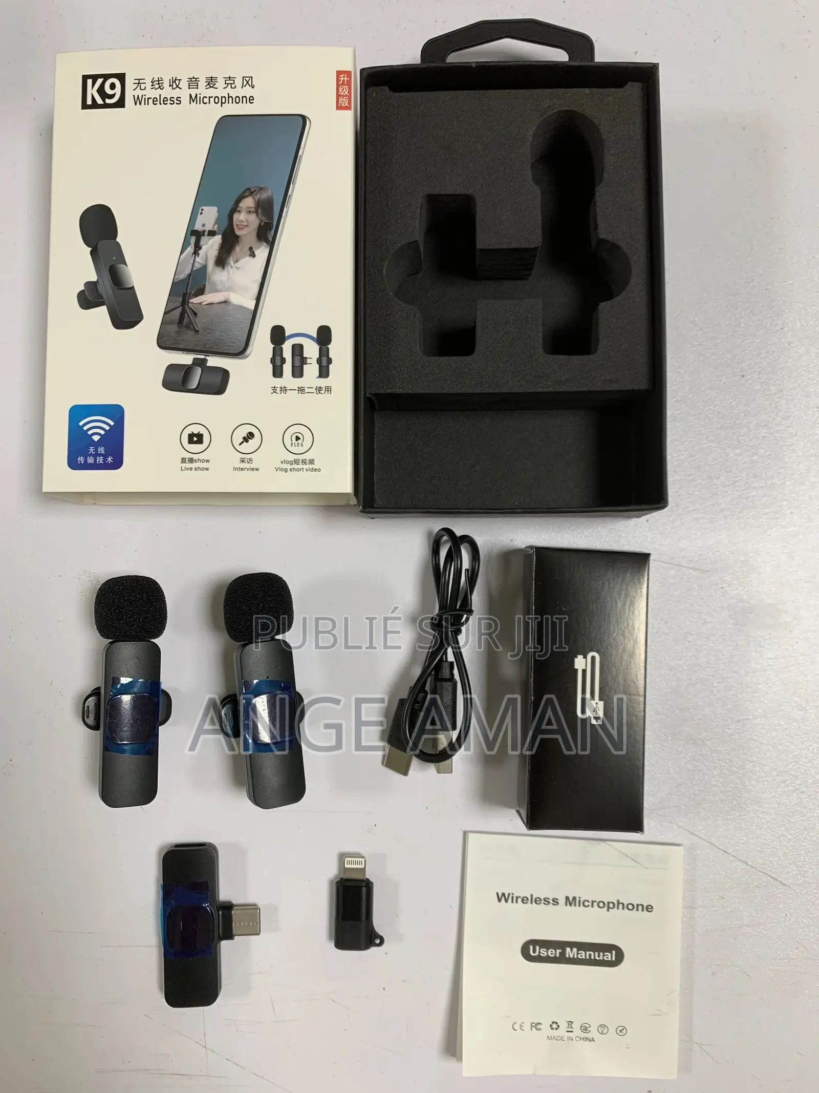 Microphone Sans Fil F3 – Liberté Et Performance