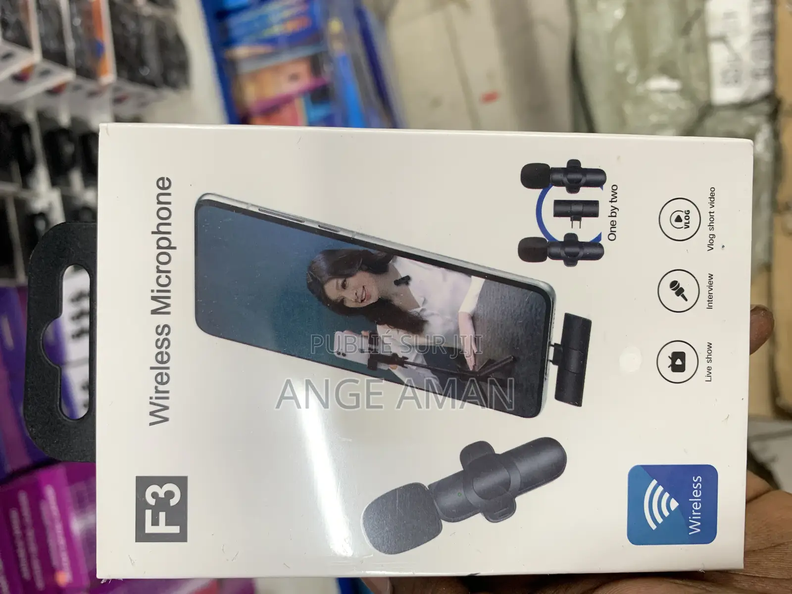 Microphone Sans Fil F3 – Liberté Et Performance