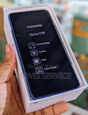 Photo - New Huawei Nova Y70 128 GB Blue