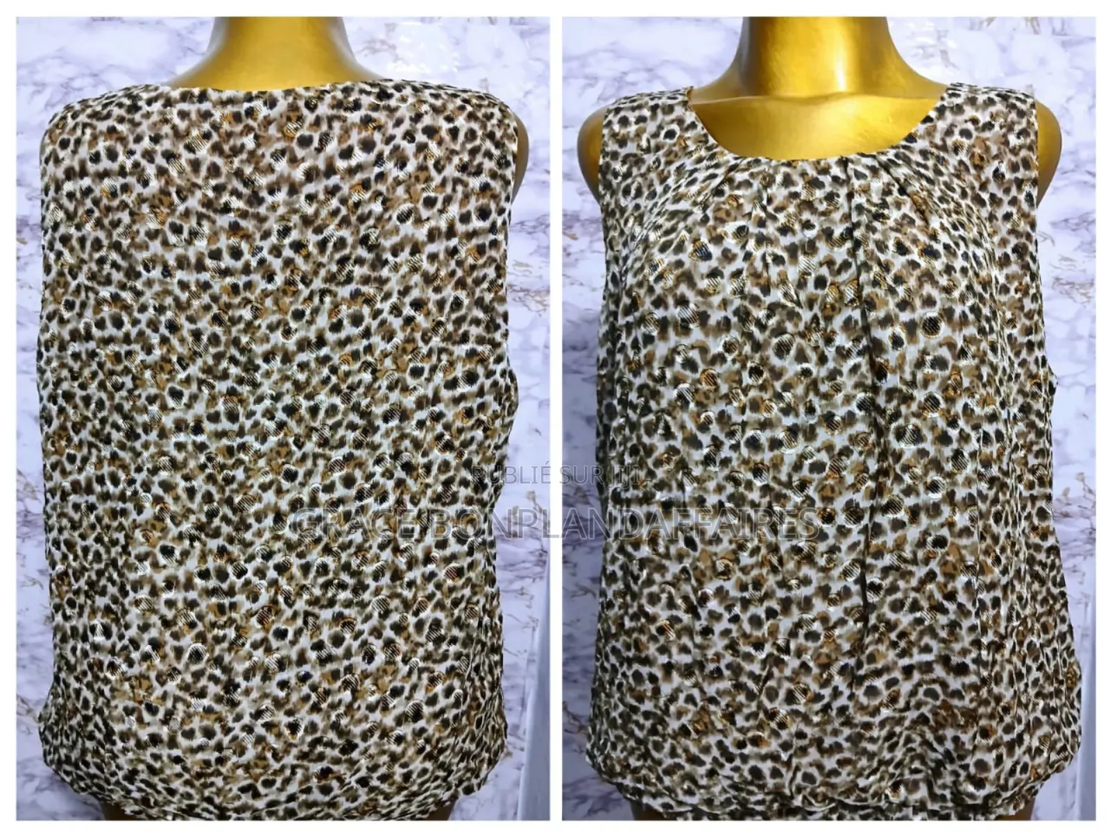 Robe Imprimé Élégante Femme. Solde : Tout À 1500fcfa