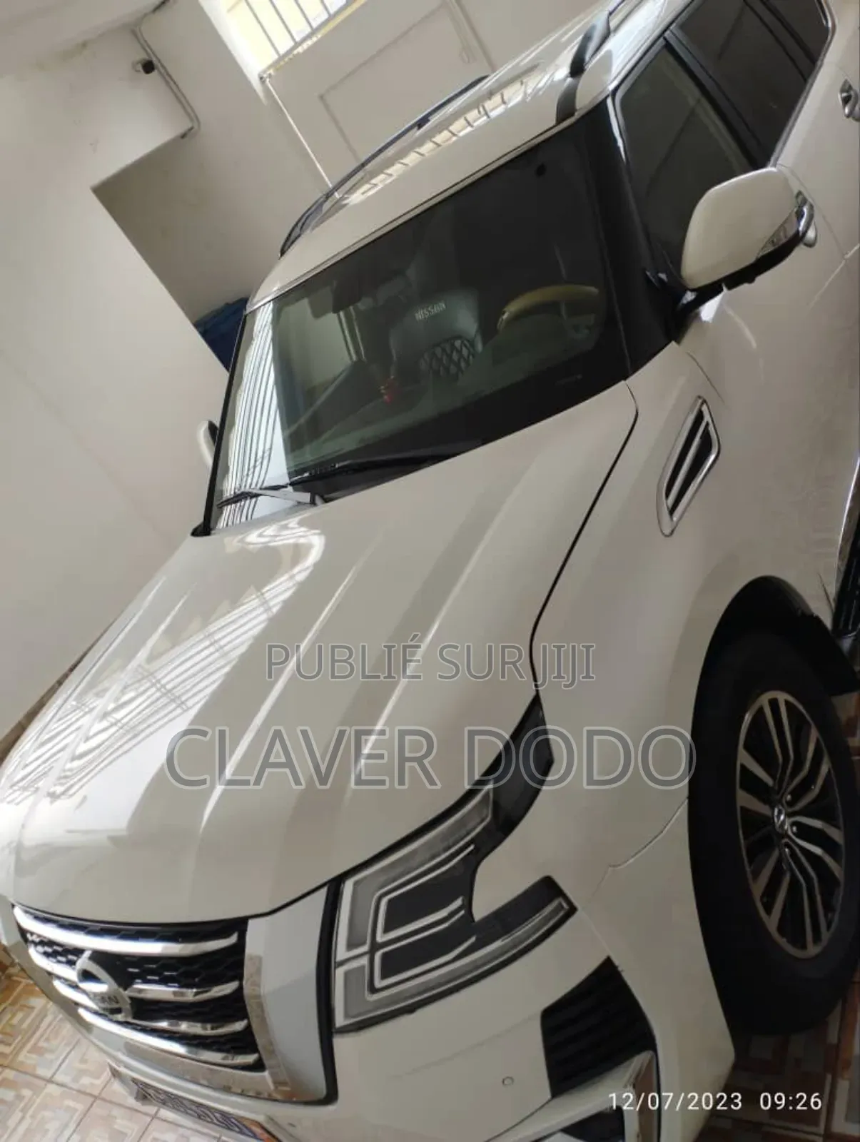 Nissan Patrol 2015 Blanc