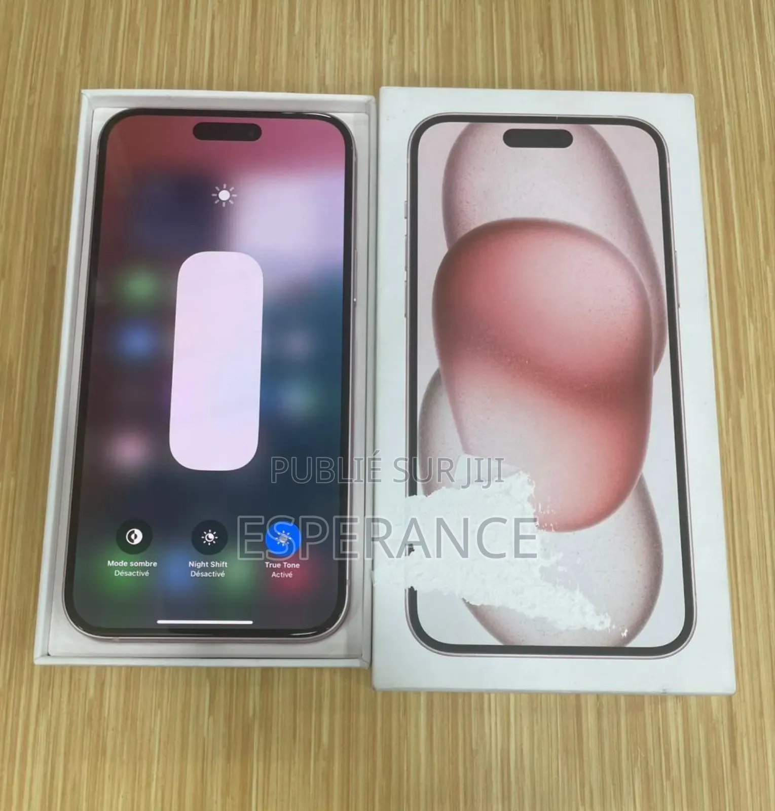 Apple iPhone 15 Plus 128 GB Or rose
