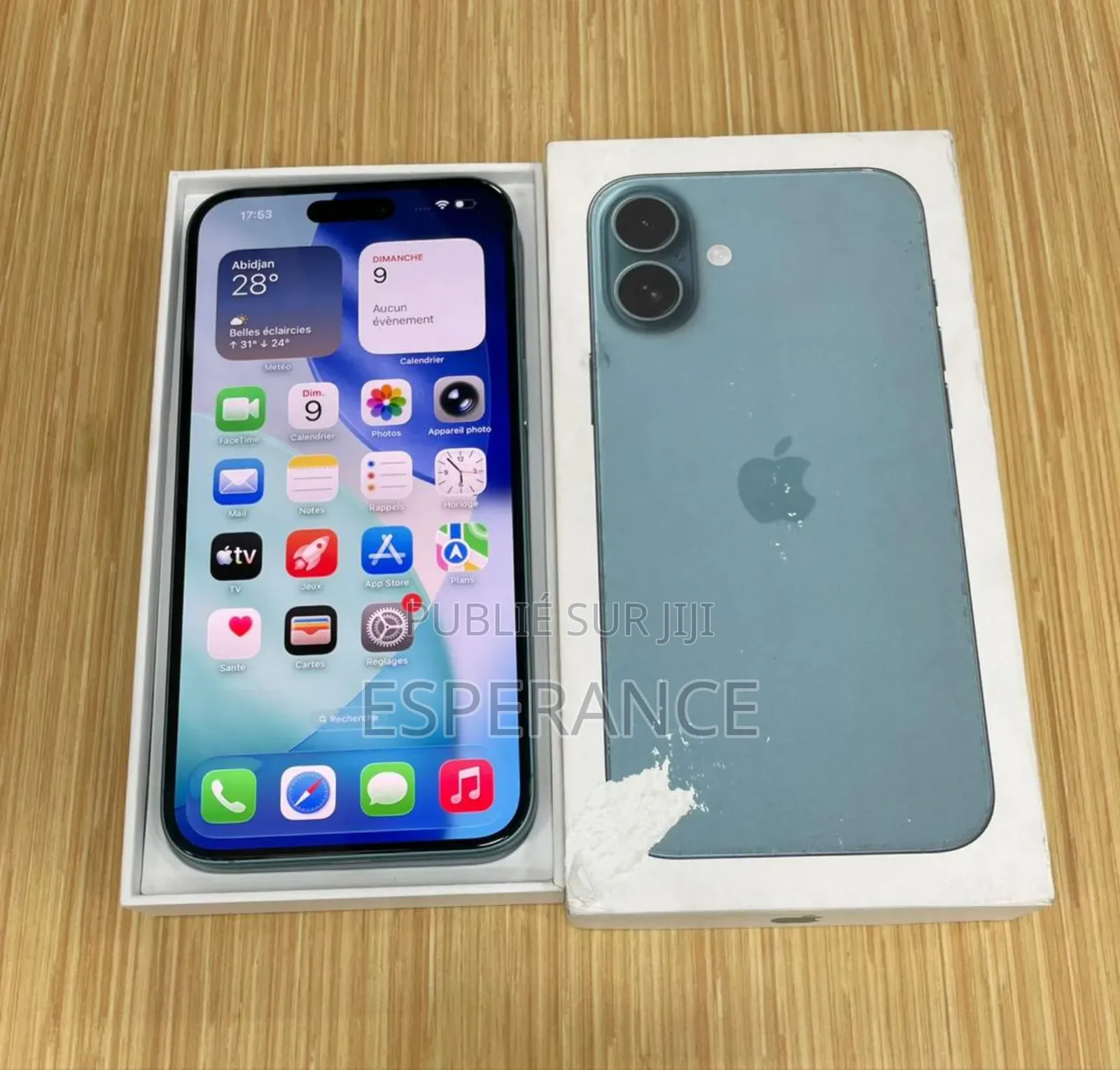 Apple iPhone 16 Plus 128 GB Vert