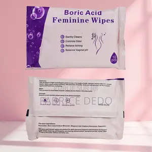 Lingettes Pour Femmes a L’Acide Borique
