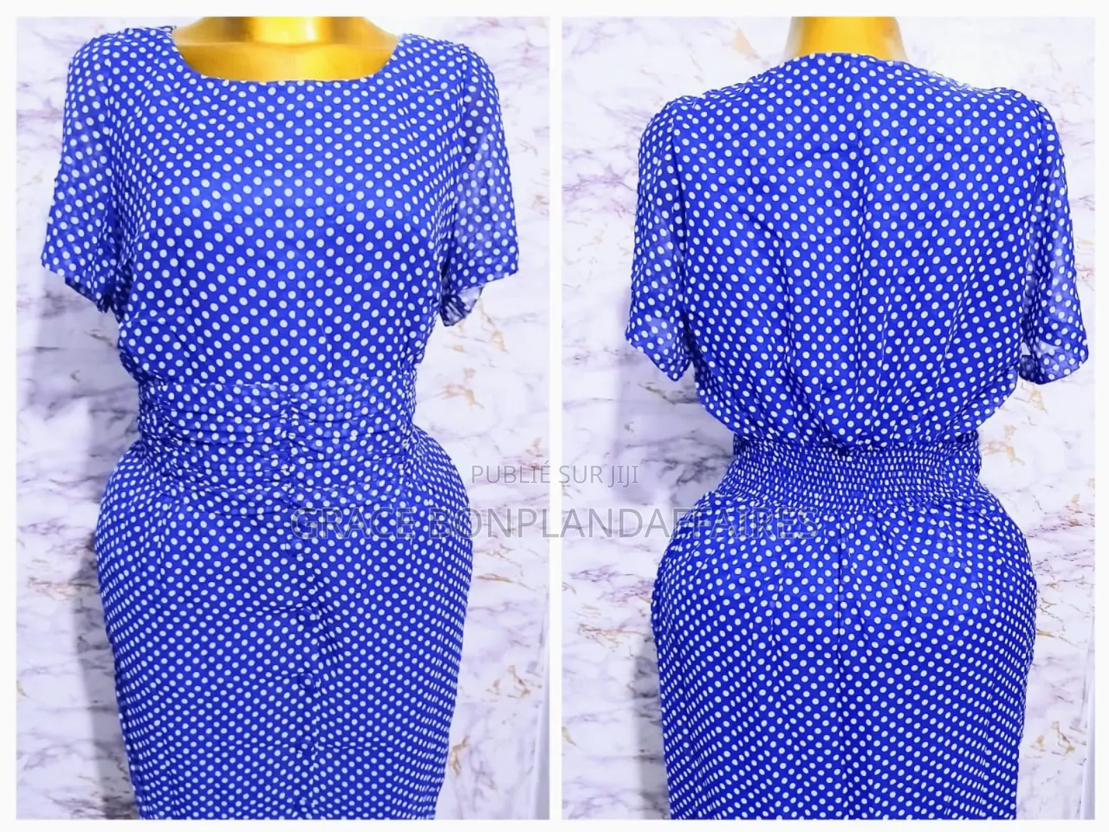 Robe Florale Élégante. Solde :Tout À 1500fcfa