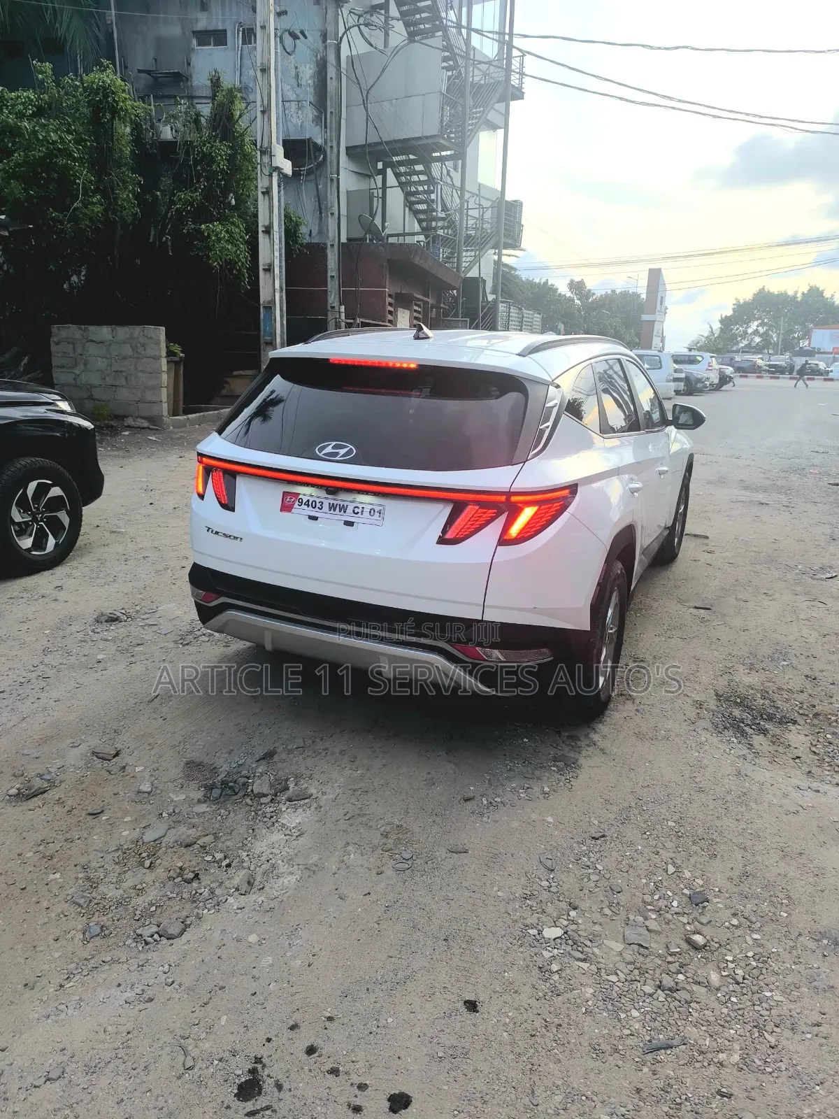Hyundai Tucson Limited 2022 Blanc
