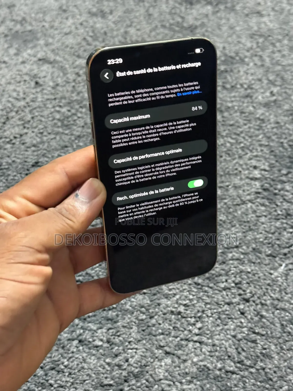 Apple iPhone 13 Pro Max 256 GB Argenté