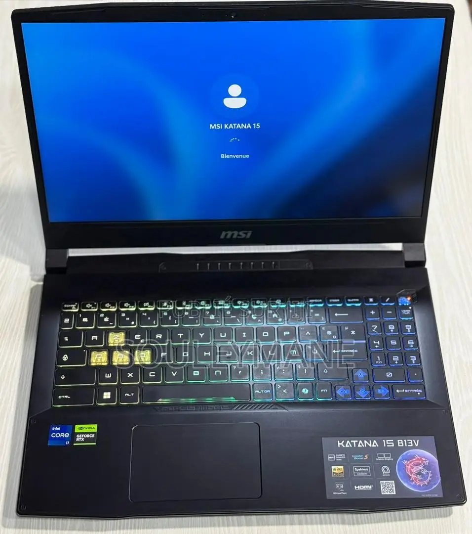 Ordinateur Portable MSI Katana 15 32GB Intel Core I7 SSD 1T