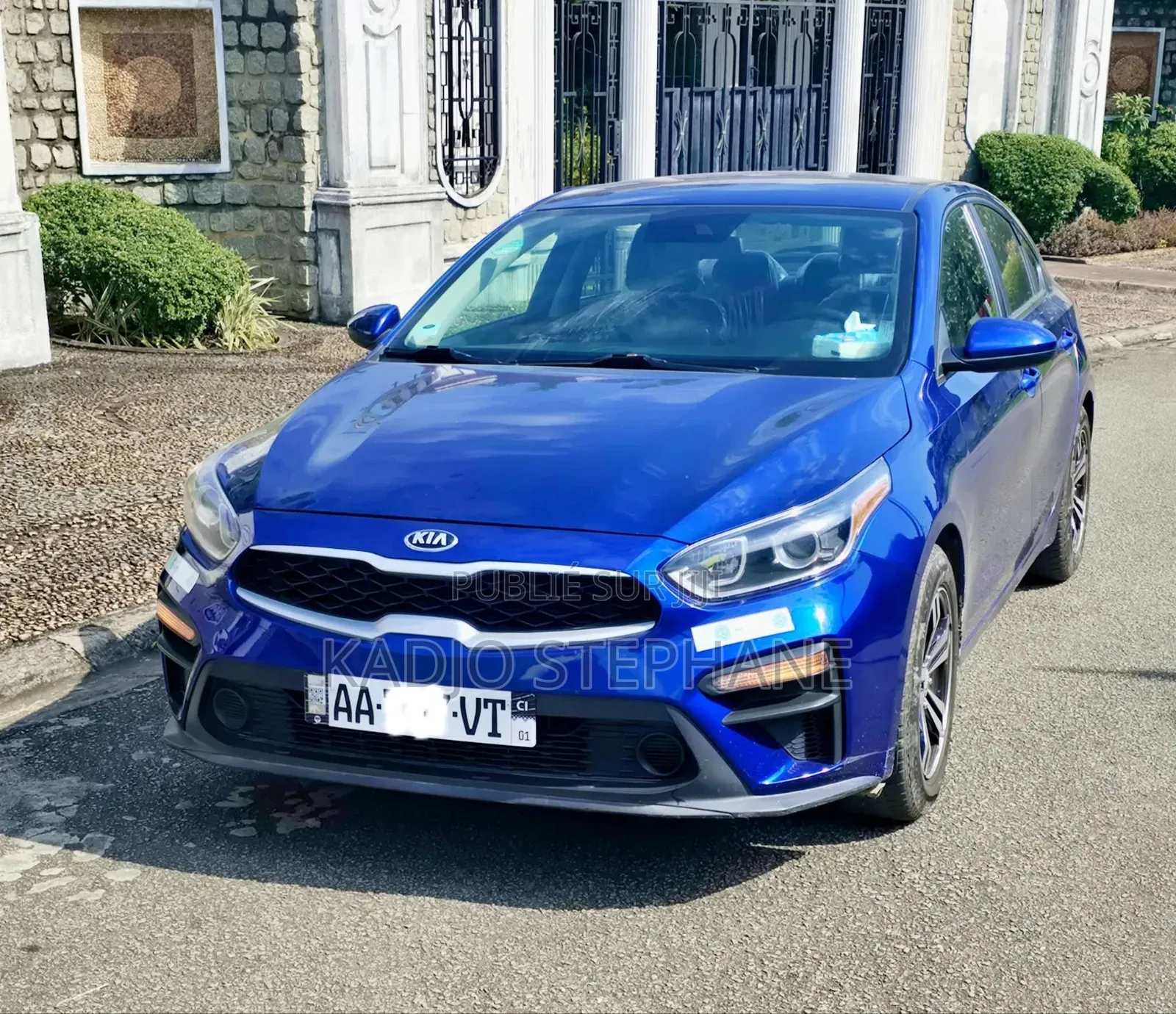 Kia Forte EX 2021 Blue