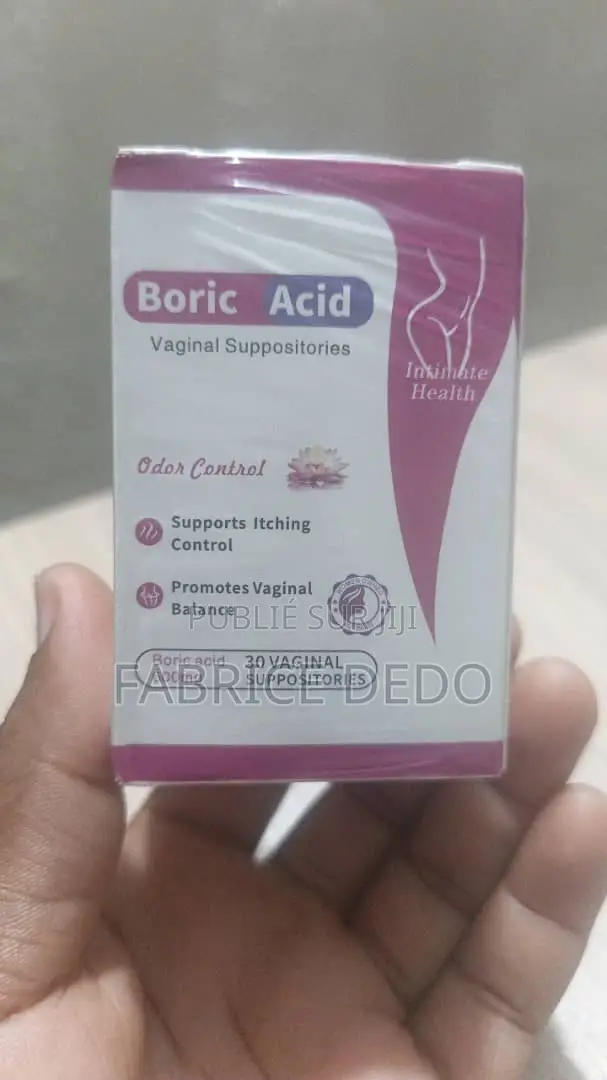 Supppositoires a Base D’Acide Borique Pour Le Vagin