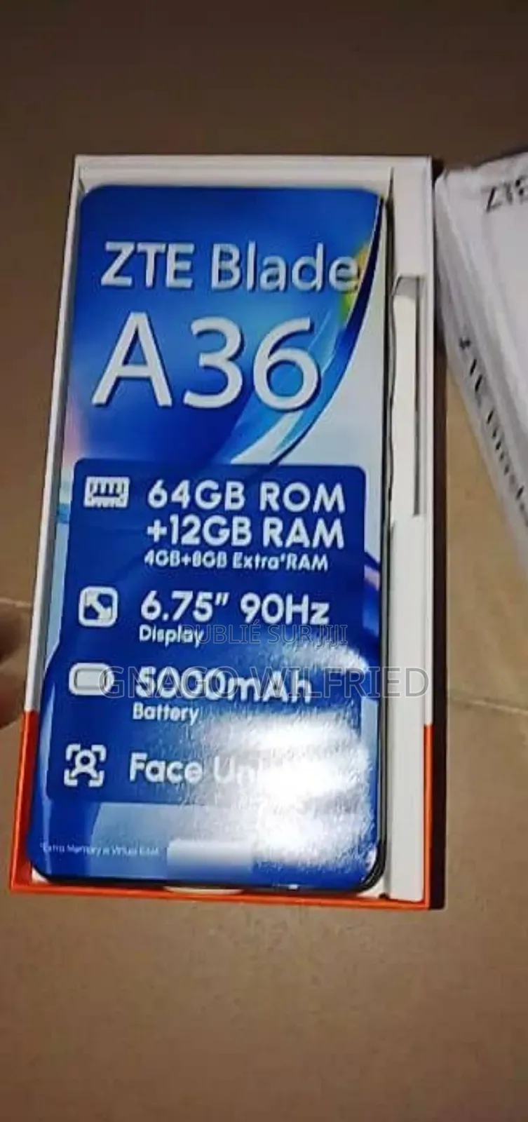 New ZTE A35 12 GB Black