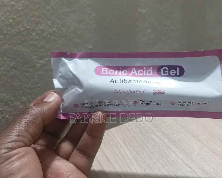 Boric Acid Antibacterial Gel – Gel Acide Borique Antibacterien