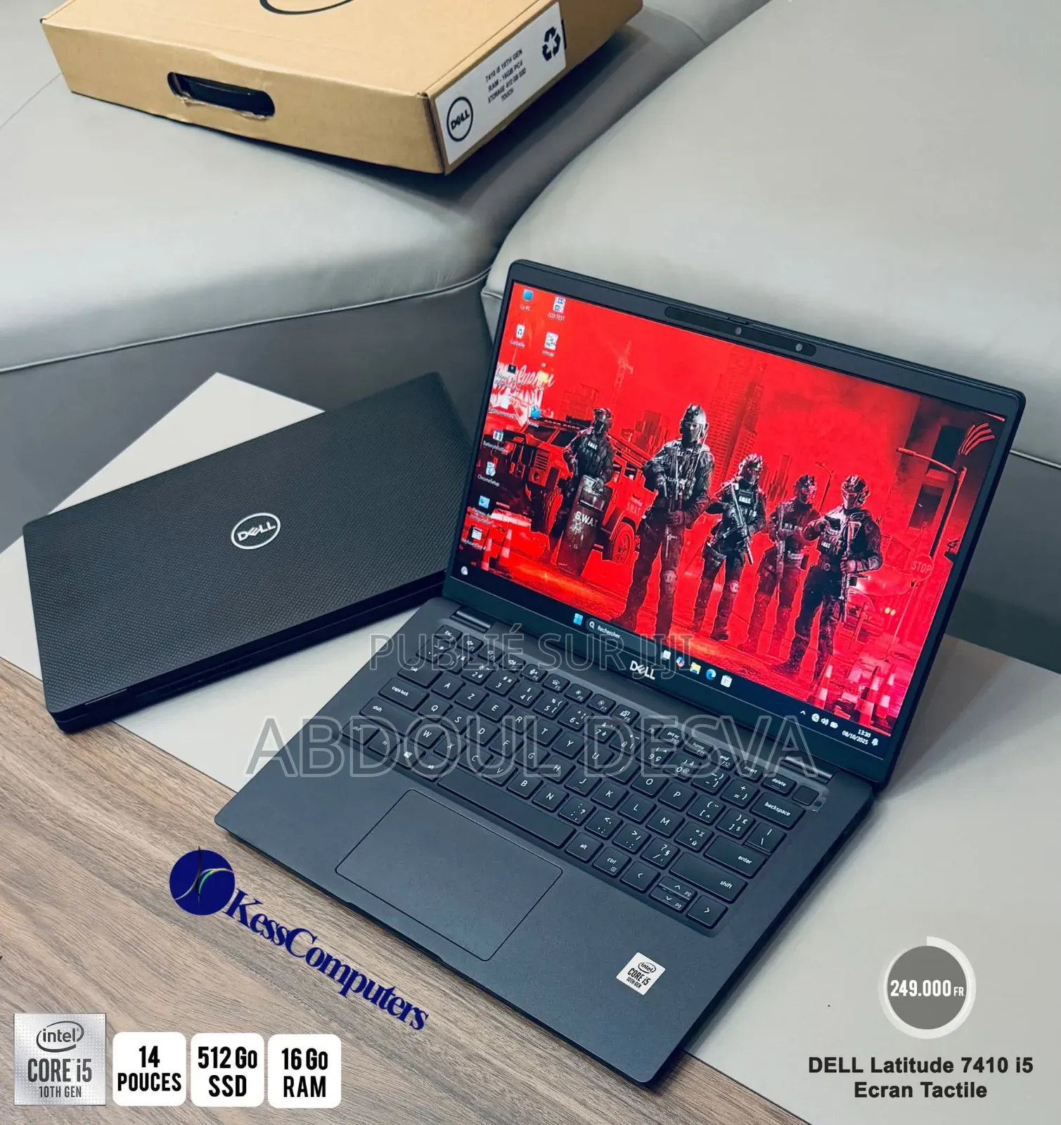 New HP EliteBook 840 G7 36GB Intel Core I7 SSD 512GB