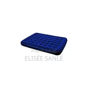 Matelas Gonflable + Pompe Offerte 1 Place