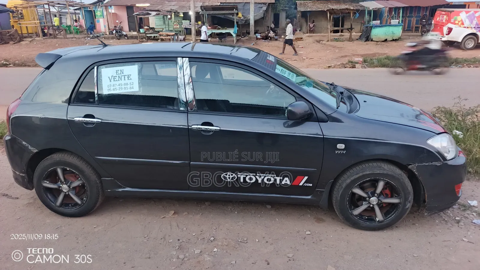 Toyota Corolla 2.0 D Sedan 2002 Gris