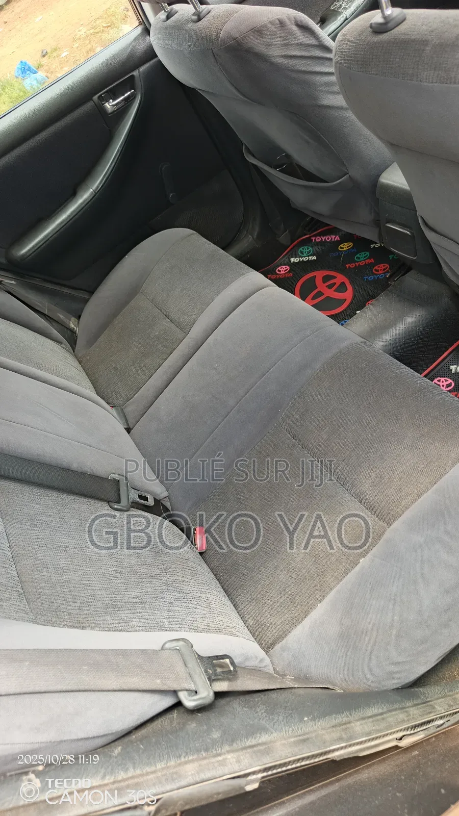 Toyota Corolla 2.0 D Sedan 2002 Gris