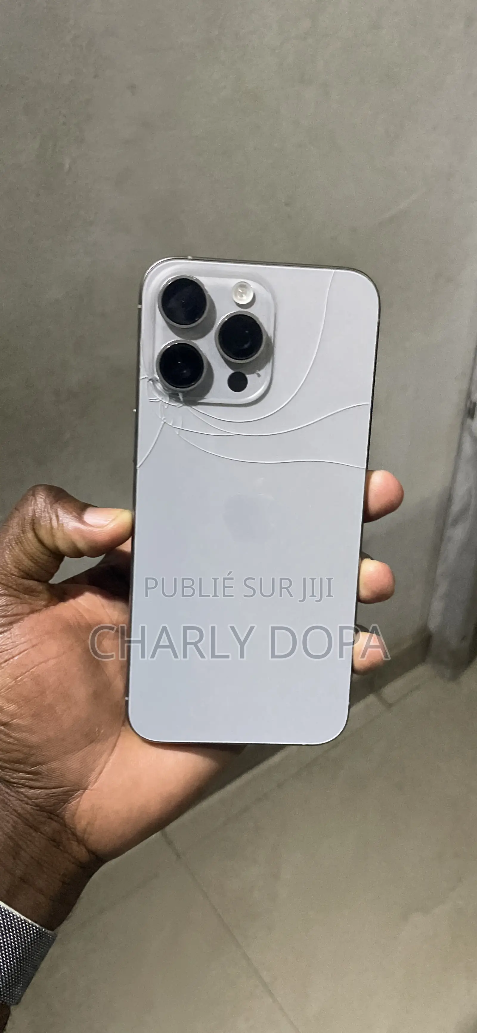 Apple iPhone 15 Pro Max 256 GB Argenté