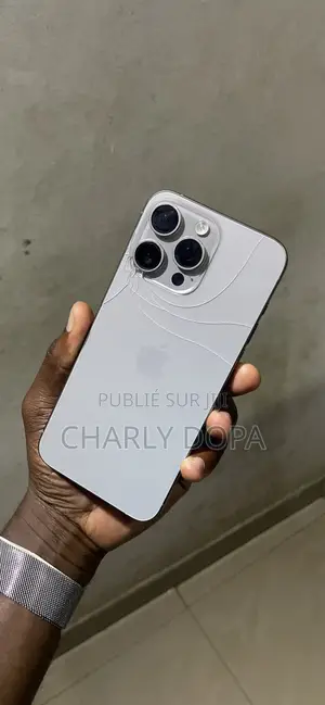 Apple iPhone 15 Pro Max 256 GB Argenté