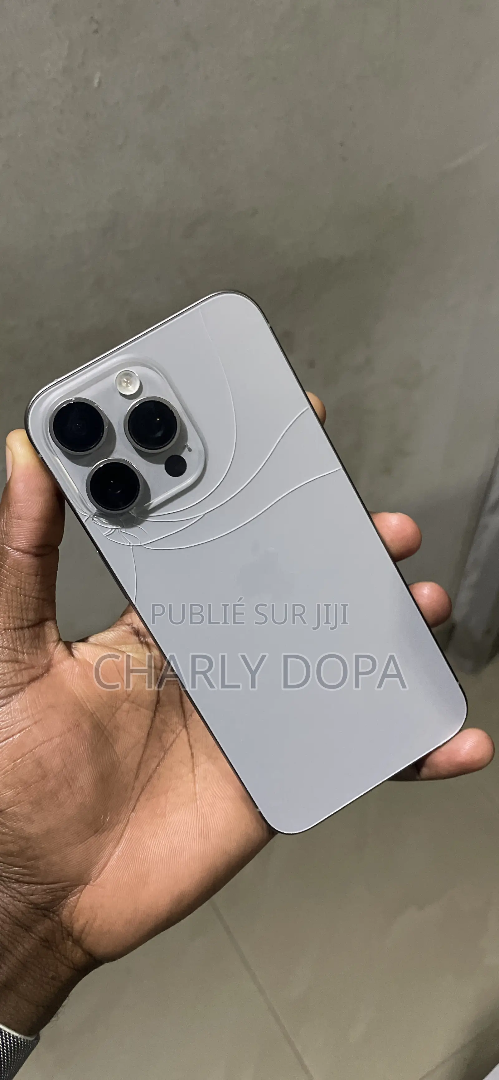 Apple iPhone 15 Pro Max 256 GB Argenté