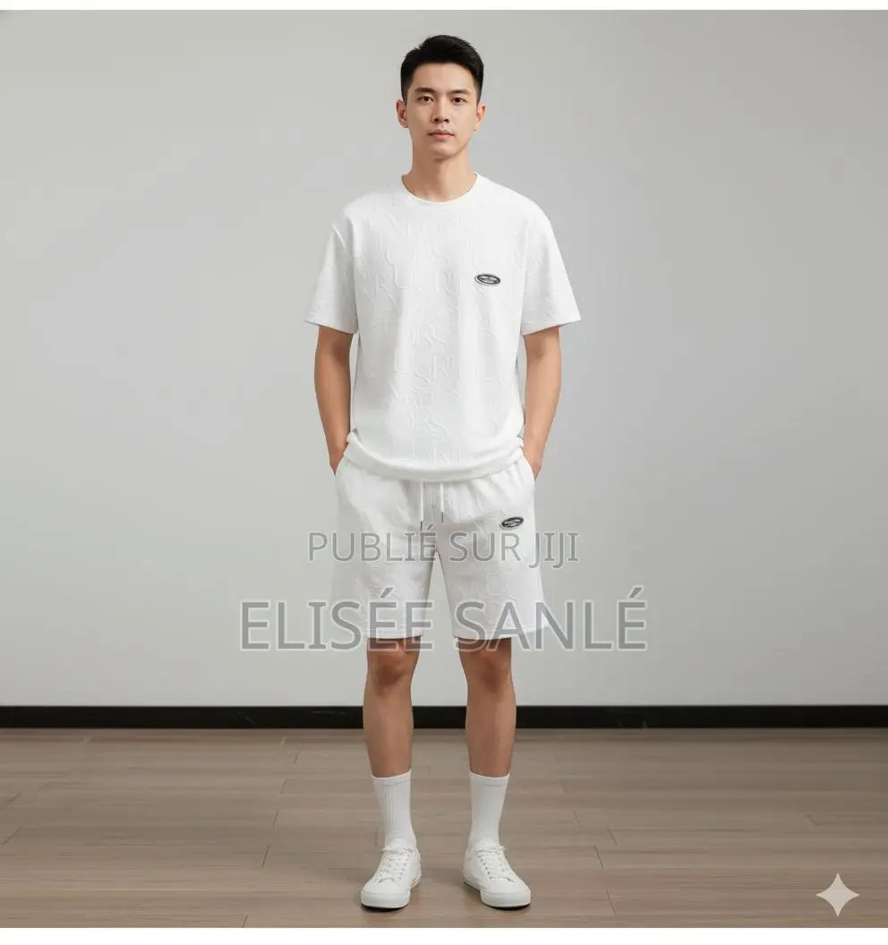 Ensemble De Survêtement Homme en Maille Gaufrée