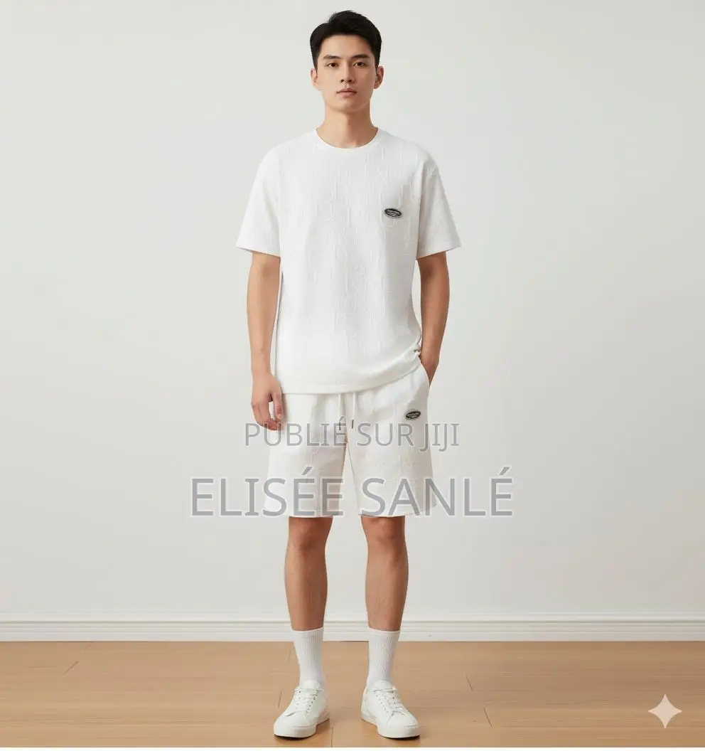 Ensemble De Survêtement Homme en Maille Gaufrée