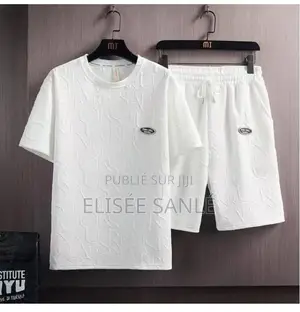 Ensemble De Survêtement Homme en Maille Gaufrée