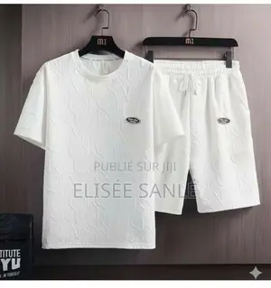 Ensemble De Survêtement Homme en Maille Gaufrée