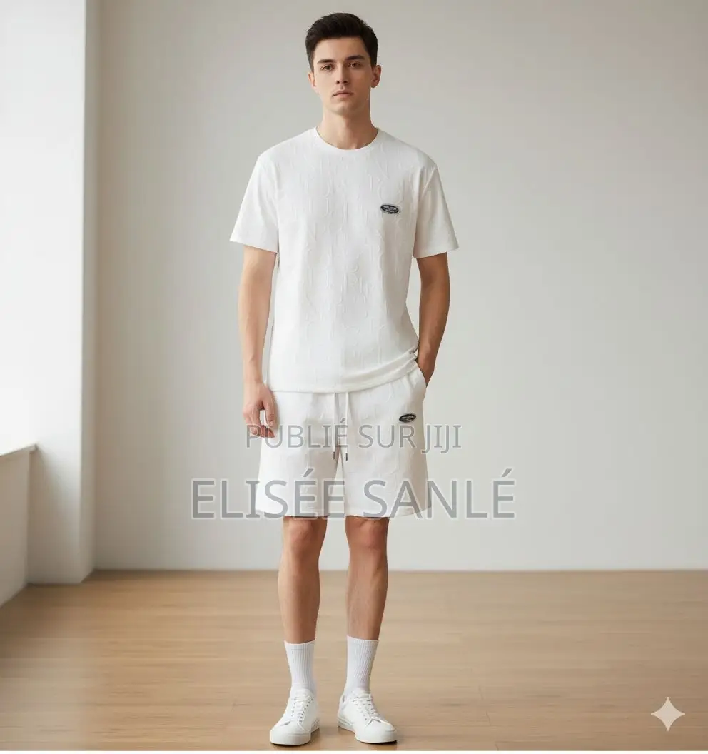 Ensemble De Survêtement Homme en Maille Gaufrée