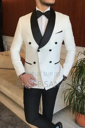 Photo - Costume Smoking Double Boutonnage