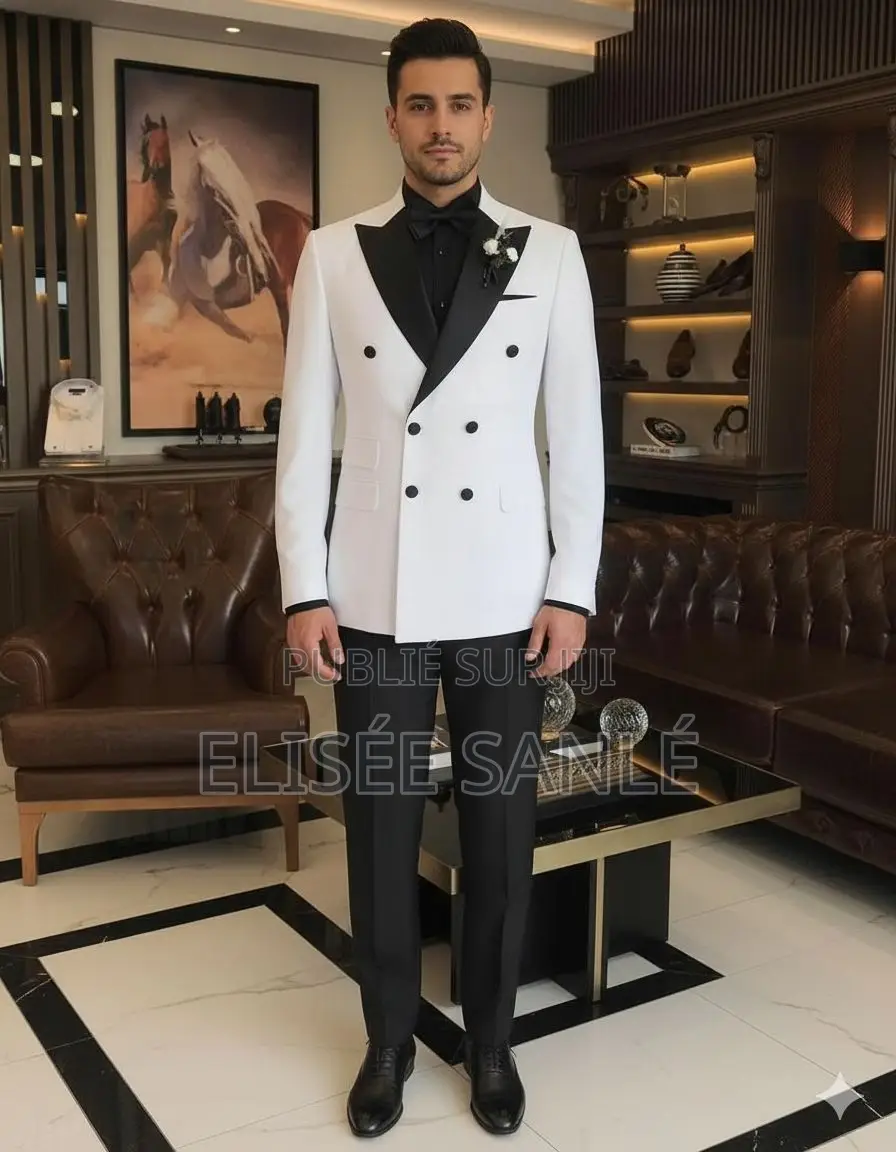 Costume Smoking Double Boutonnage