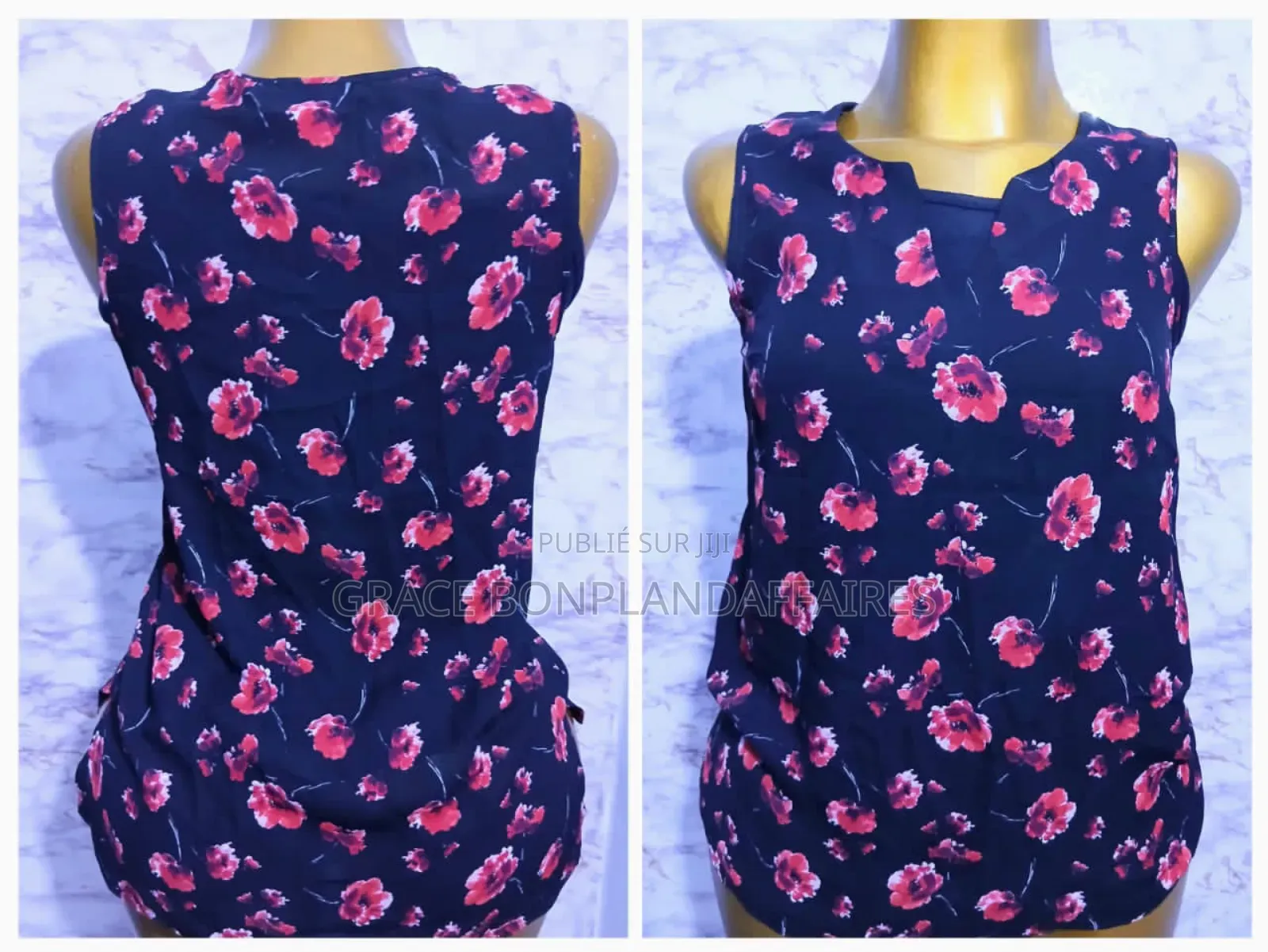 Haut Imprimé Bohème Chic. Solde : Tout À 1500fcfa