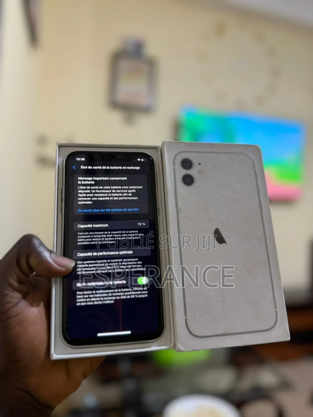 Apple iPhone 11 64 GB Blanc