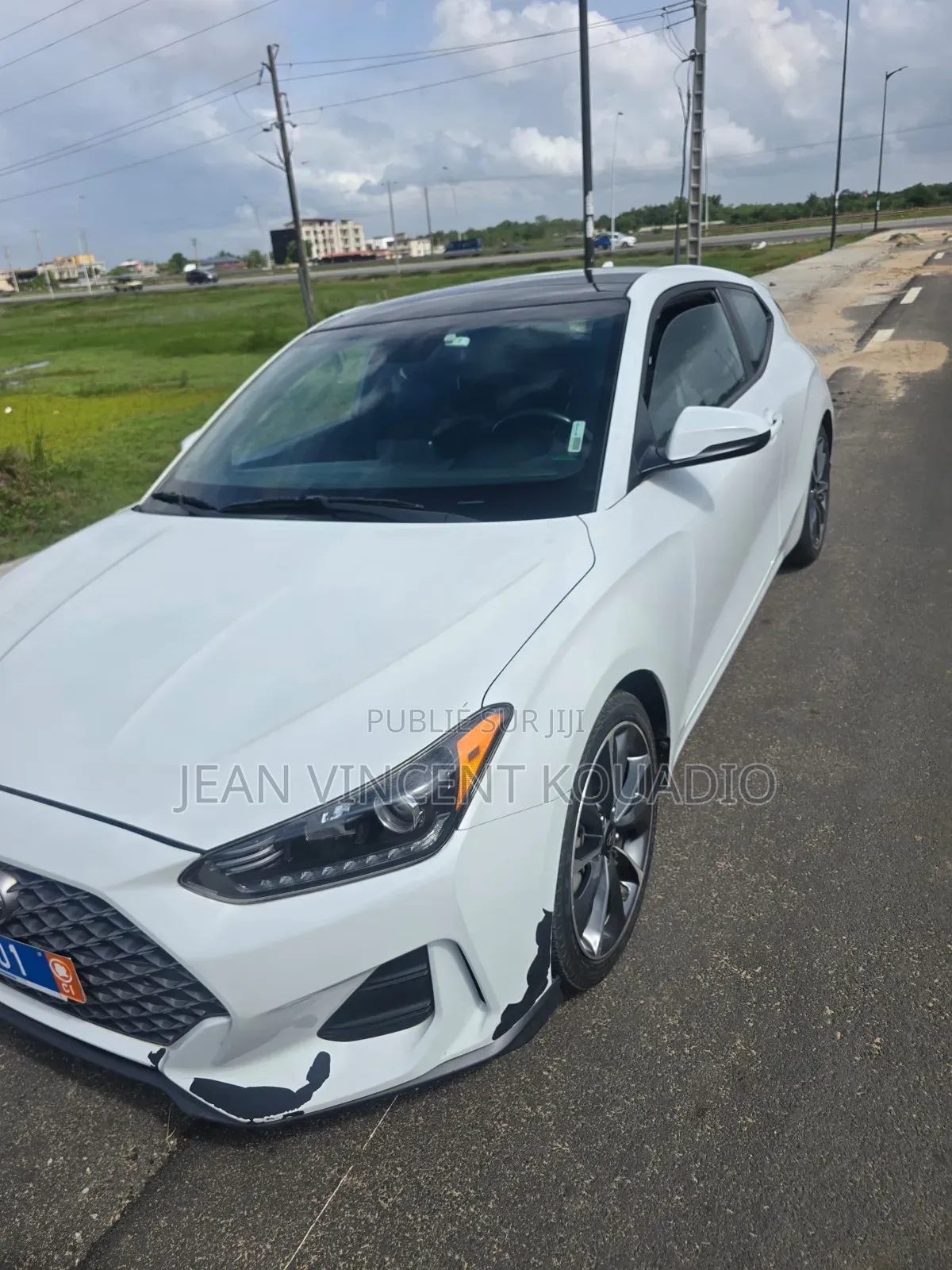 Hyundai Veloster Turbo 2019 Blanc
