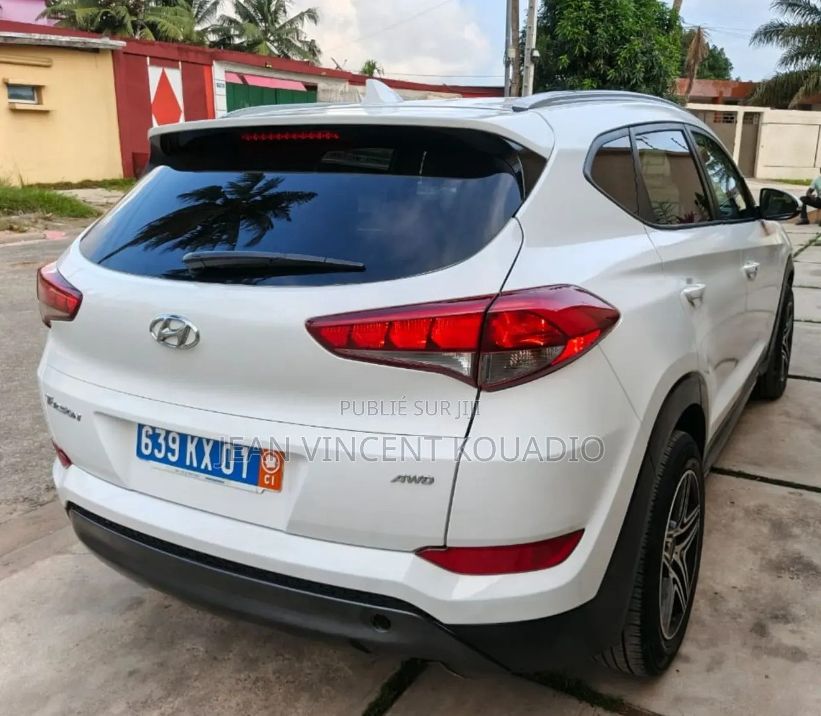 Hyundai Tucson Limited AWD 2018 Blanc