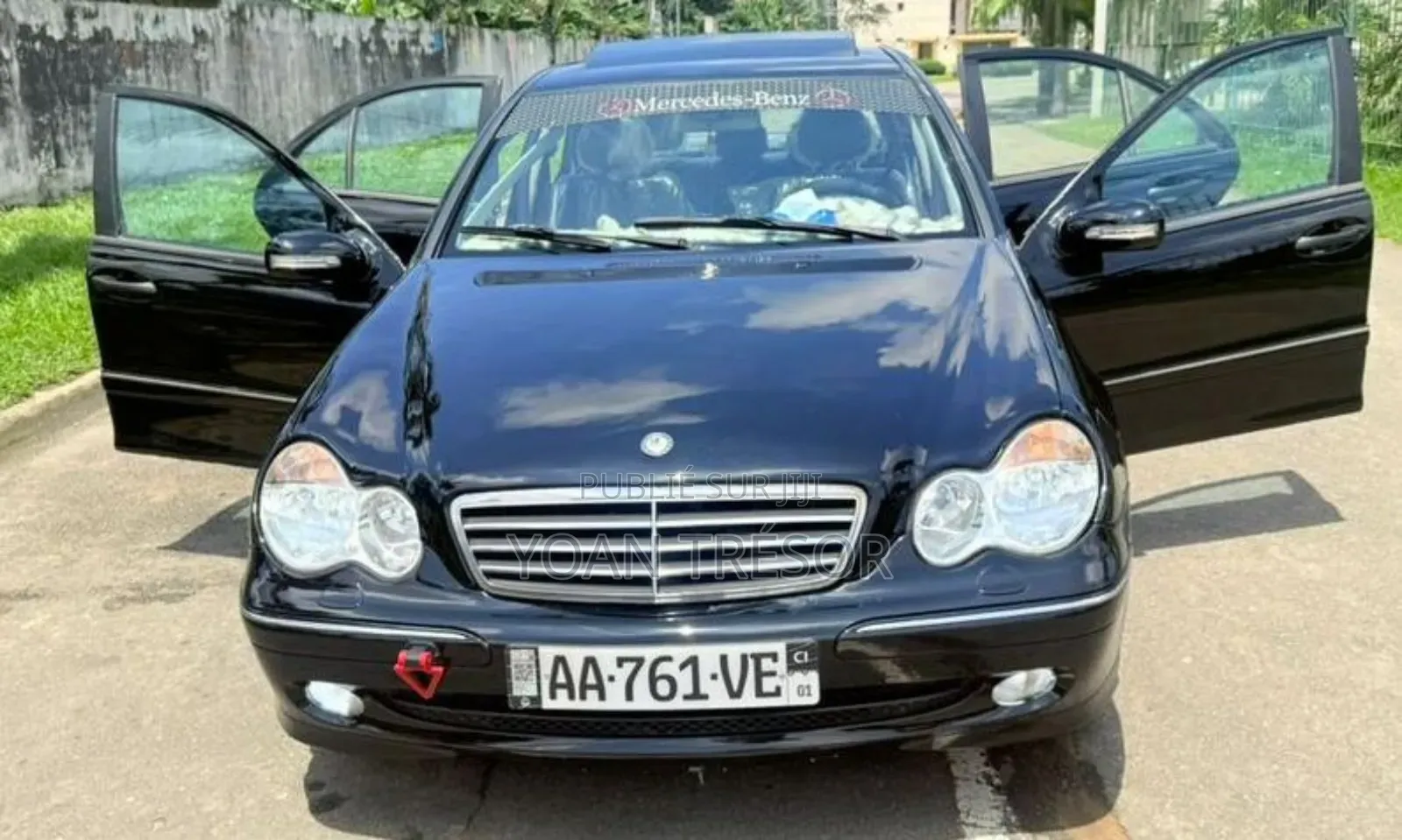 Mercedes-Benz C200 2005 Black