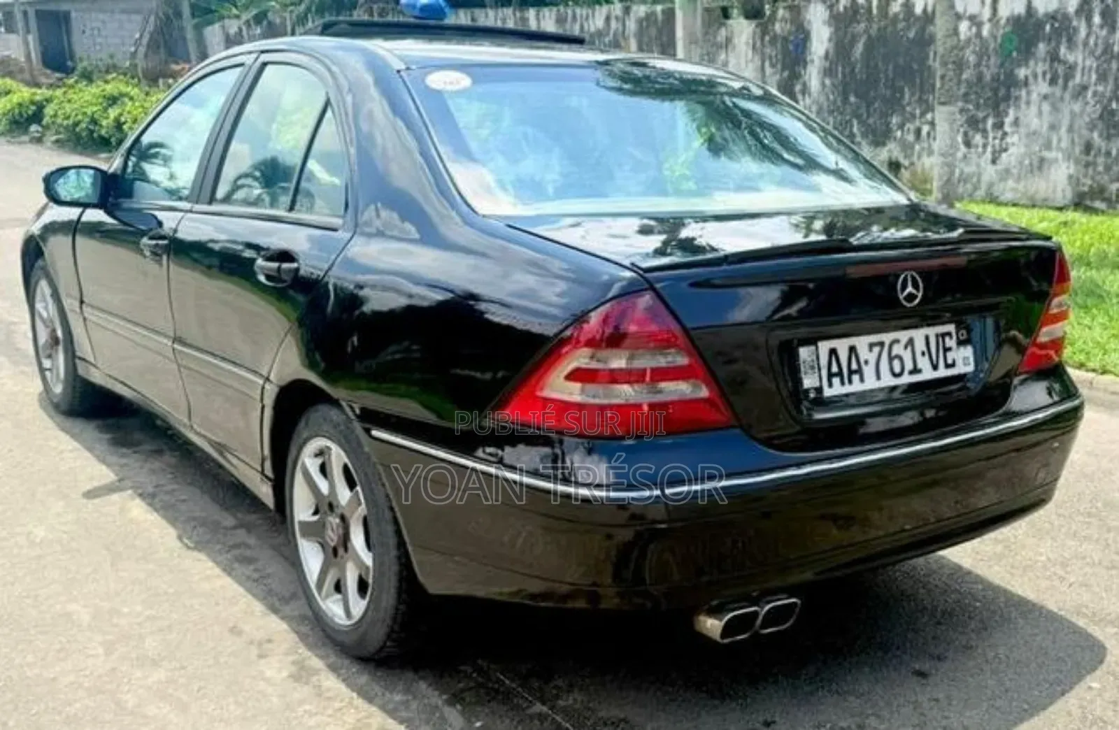 Mercedes-Benz C200 2005 Black
