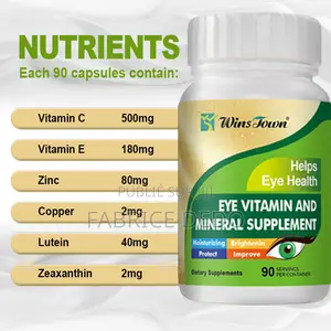 Complément De Vitamines Et De Minéraux Pour Les Yeux