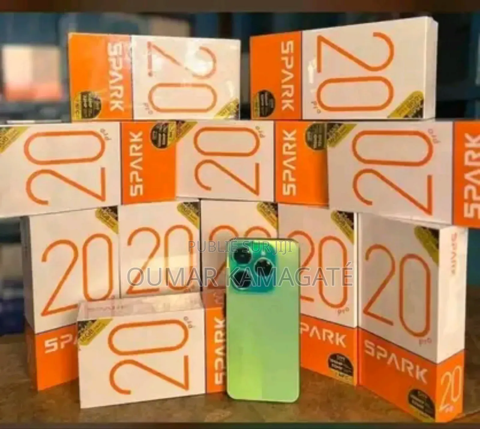 New Tecno Spark 20 Pro 256 GB Blanc