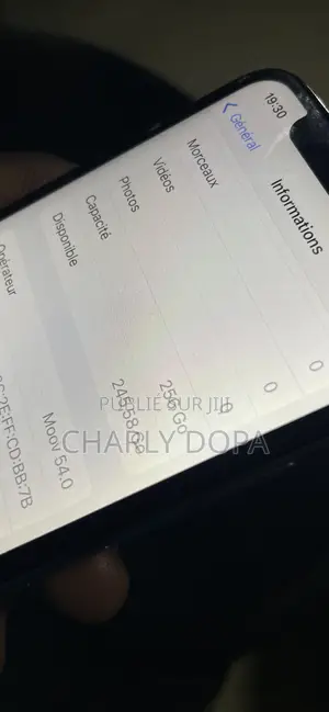 Apple iPhone X 256 GB Blanc