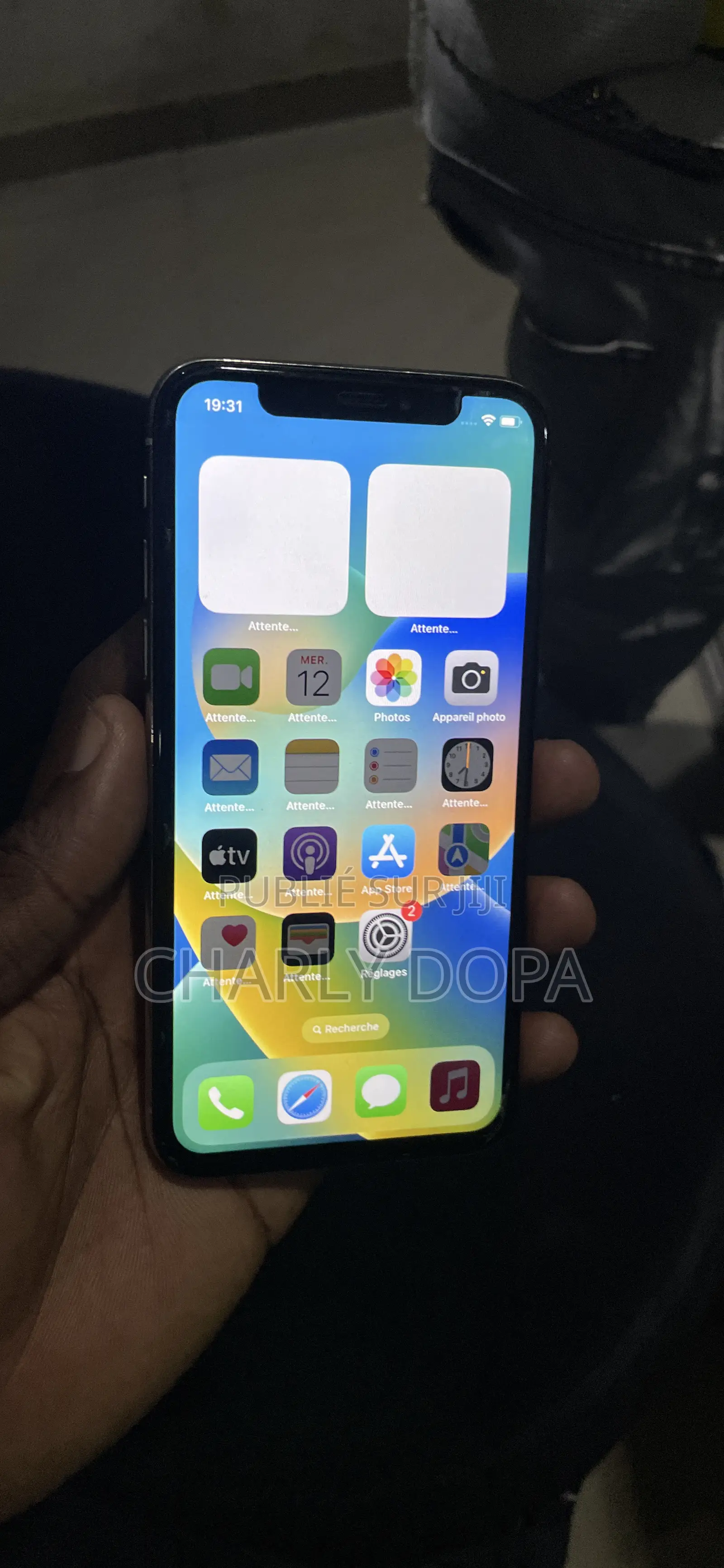 Apple iPhone X 256 GB Blanc