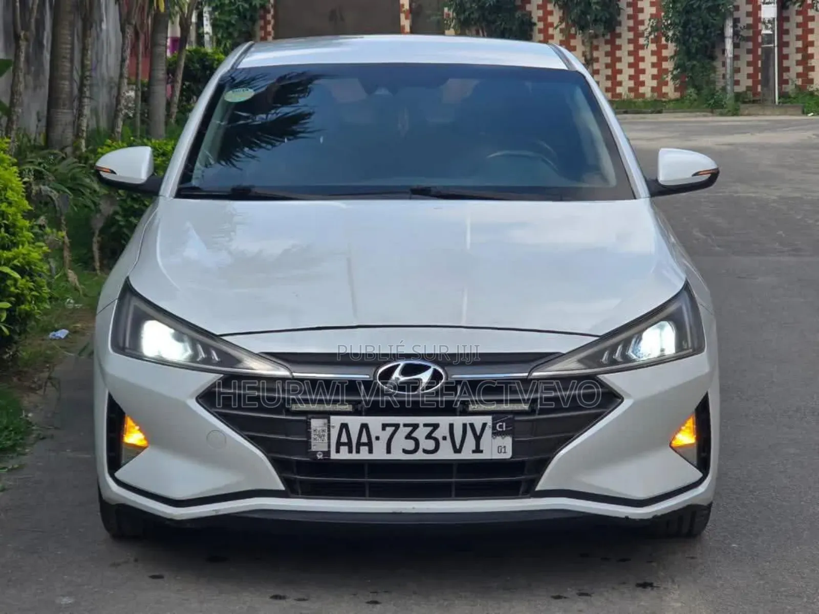 Hyundai Avante 2019 Blanc