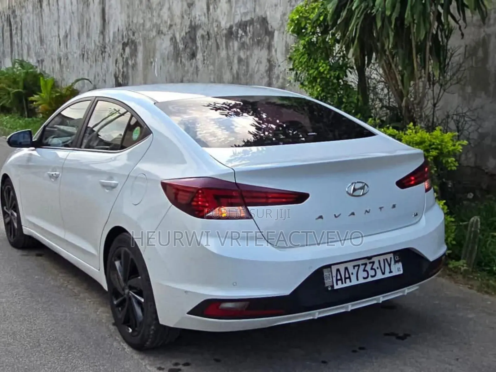 Hyundai Avante 2019 Blanc