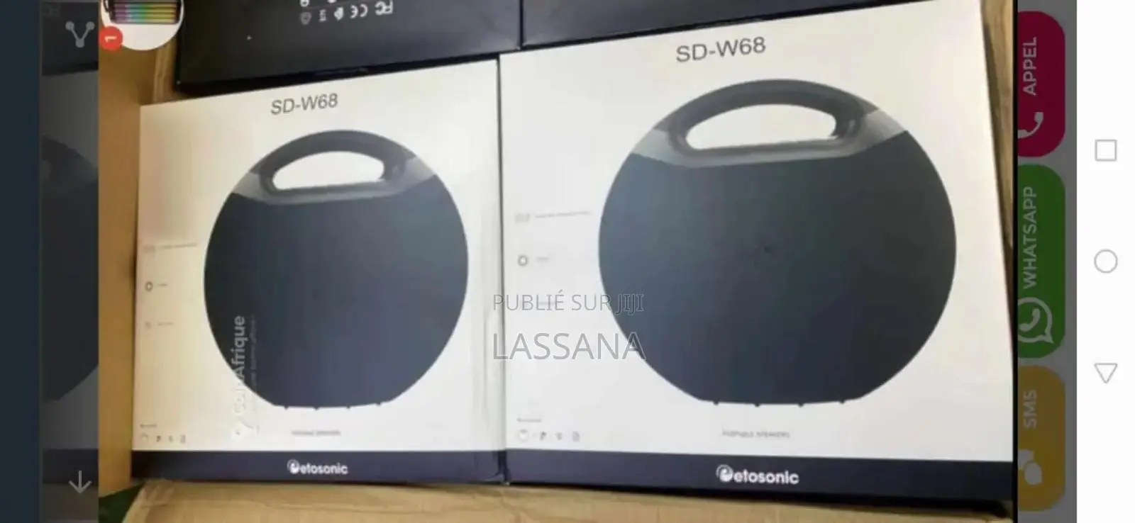 Haut Parleur Bluetooth Sd W68